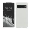 калъф kwmobile за Google Pixel 7 Pro, Силиконов, Бял, 59400.48