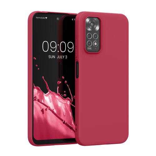 калъф kwmobile за Xiaomi Redmi Note 11/Redmi Note 11S, силиконов, лилав, 57368.100