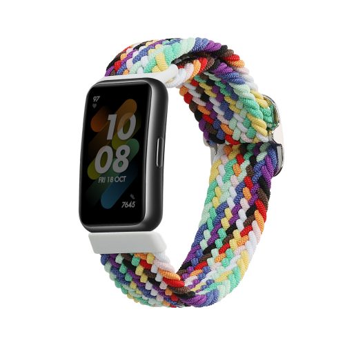 Каишка за Huawei Band 7, Kwmobile, многоцветен, найлон, 59428.32