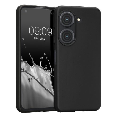 Калъф Kwmobile за Asus Zenfone 9, силиконов, черен, 59449.47