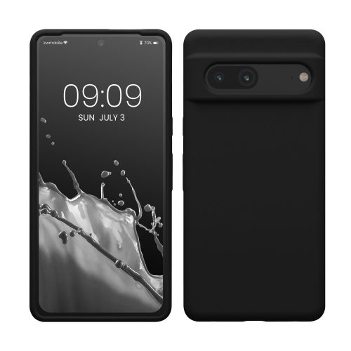 калъф kwmobile за Google Pixel 7, силиконов, черен, 59451.01