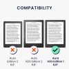 Калъф за Kobo Aura H2O Edition 1, Kwmobile, сив, еко кожа, 39826.73