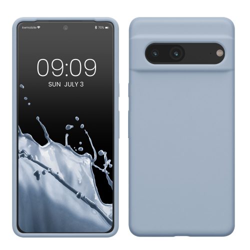 калъф kwmobile за Google Pixel 7, Силиконов, Син, 59451.58