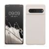 калъф kwmobile за Google Pixel 7, Силиконов, Бял, 59451.48