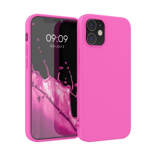 Калъф Kwmobile за Apple iPhone 12/iPhone 12 Pro, силиконов, розов, 53938.135