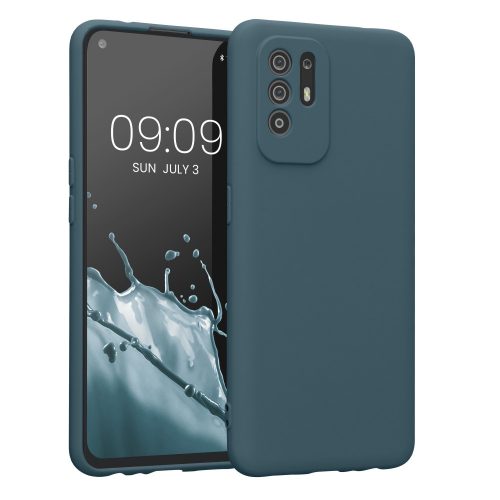 Калъф Kwmobile за OPPO A94 5G, силиконов, зелен, 58332.57