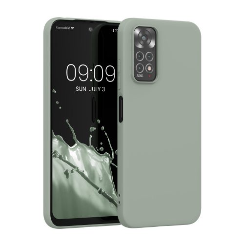 Калъф Kwmobile за Xiaomi Redmi Note 11/Redmi Note 11s, Силиконов, Зелен, 57368.172