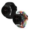 Комплект 2 каишки за Xiaomi Mi Watch Color Sport/Watch S1 Active, Kwmobile, Multicolor, Nylon, 59518.02