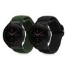 Комплект от 2 каишки за Xiaomi Mi Watch Color Sport/Watch S1 Active, Kwmobile, Black/Green, Nylon, 59518.01