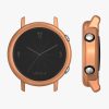 Комплект от 2 калъфа Kwmobile за Huawei Watch GT2 (42 мм), силикон, прозрачен/розов, 52276.04