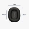 Комплект от 2 kwmobile Earpads за Apple Airpods Max, еко кожа, черни, 55895.01