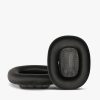 Комплект от 2 kwmobile Earpads за Apple Airpods Max, еко кожа, черни, 55895.01