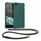 Бъмпър kwmobile за Apple iPhone SE 3/iPhone 8/iPhone 7, силикон, зелен, 49920.78