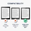 калъф kwmobile за Kobo Aura Edition 1, Екологична кожа, Син, 24410.04