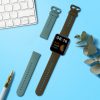 Комплект от 2 каишки kwmobile за Xiaomi Redmi Watch 2 Lite, силикон, кафяво/зелено, 56911.08