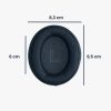 Комплект от 2 kwmobile Earpads за Anker Soundcore Life Q35/Soundcore Life Q30, Екологична кожа, Син, 57542.17