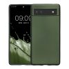 калъф kwmobile за Google Pixel 6a, Силиконов, Зелен, 57960.233