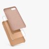 калъф kwmobile за Apple iPhone SE 3/iPhone 8/iPhone 7, силиконов, кафяв, 40225.245