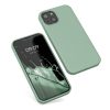 калъф kwmobile за Apple iPhone 13, силиконов, зелен, 55878.243