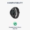 Докинг стойка kwmobile за Ticwatch Pro 3 Lite/Pro 3, пластмаса, черен, 59814.01