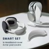 Комплект от 2 kwmobile калъфа за Apple Airpods Max, силикон, черен, 59790.02