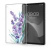 калъф kwmobile за Samsung Galaxy Tab S6 Lite, силиконов, прозрачен/многоцветен, 52242.06