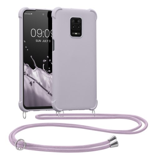 Броня kwmobile за Xiaomi Redmi Note 9S/Redmi 9 Pro/Redmi 9 Pro Max, силикон, лилав, 53149.192