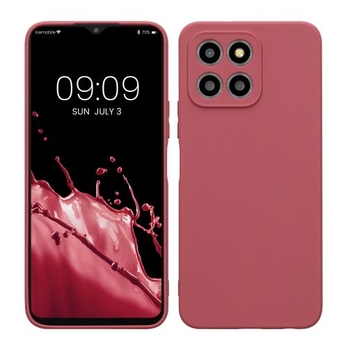 калъф kwmobile за Honor X8 /X6, силиконов, розов, 59879.167