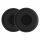 Комплект от 2 kwmobile Earpads за Jabra Evolve 75, еко кожа, черни, 59878.01