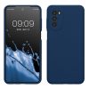 калъф kwmobile за Motorola Moto G52/Moto G82 5G, Силиконов, Син, 58542.116