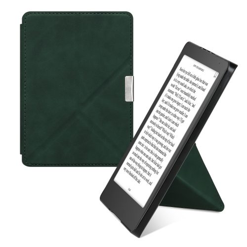 калъф kwmobile за Kobo Aura Edition 2, Екологична кожа, Зелен, 41181.80