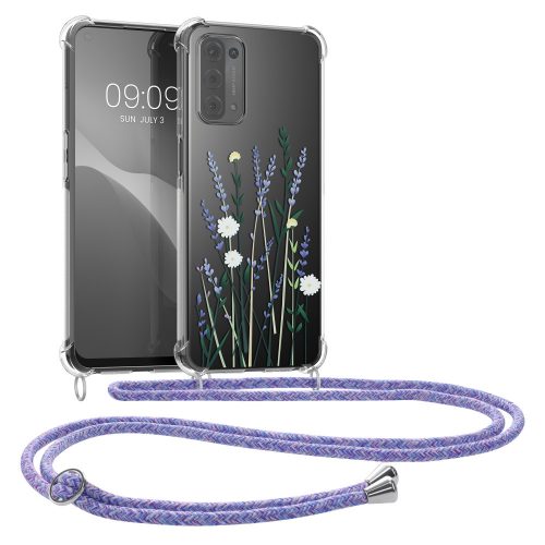 Броня kwmobile за OPPO A74 5G/A54 5G, Силикон, Многоцветен/Прозрачен, 59059.03