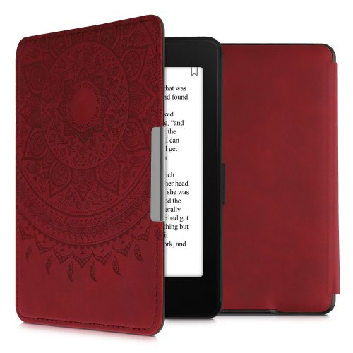 калъф kwmobile за Amazon Kindle Paperwhite 7, Екологична кожа, Червен, 49747.22