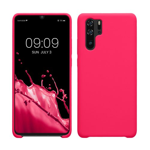 калъф kwmobile за Huawei P30 Pro, Силиконов, Розов, 47423.77