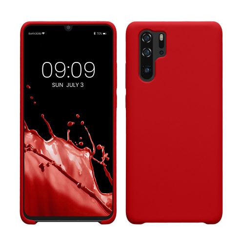 калъф kwmobile за Huawei P30 Pro, силиконов, червен, 47423.229