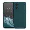 Капак kwmobile за OPPO A76, Силиконов, Син, 59147.57