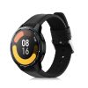 kwmobile каишка за Xiaomi Watch S1 Active, естествена кожа, черен, 60120.01