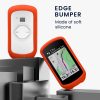 Kwmobile GPS калъф за Garmin Edge Explore 2, оранжев, силикон, 60114.29