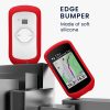 Kwmobile GPS калъф за Garmin Edge Explore 2, червен, силикон, 60114.09