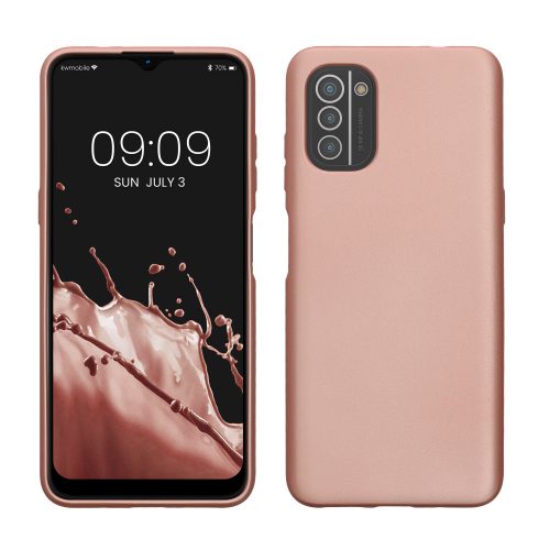 калъф kwmobile за Nokia G21/G11, Силиконов, Розов, 60136.31