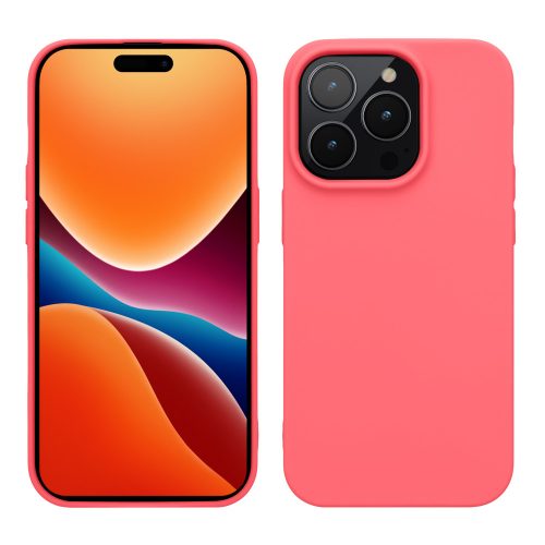 калъф kwmobile за Apple iPhone 14 Pro, Силиконов, Розов, 59077.103