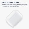 калъф kwmobile за Apple Airpods Pro 2, силиконов, прозрачен, 60185.03