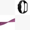 Комплект 2 каишки kwmobile за Samsung Galaxy Fit 2, силикон, черен/лилав, 53962.16