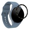 kwmobile безел за Samsung Galaxy Watch 5 (44 мм), алуминий, черен/сив, 60203.01