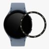 kwmobile безел за Samsung Galaxy Watch 5 (44 мм), алуминий, черен/сив, 60203.01