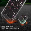 kwmobile Bumper за Google Pixel 7, силикон, прозрачен/розов, 60206.02