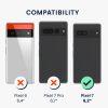 kwmobile Bumper за Google Pixel 7, силикон, прозрачен/розов, 60206.02