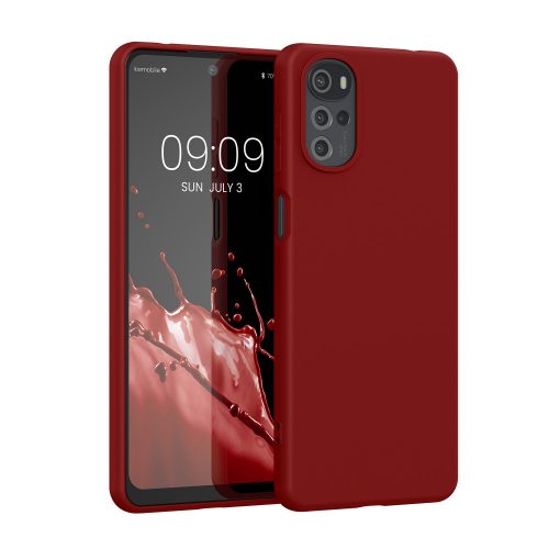 Калъф kwmobile за Motorola Moto G22, Силиконов, Visiniu, 58208.209