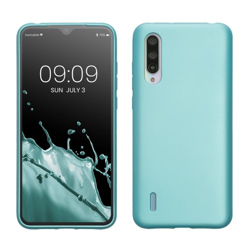 калъф kwmobile за Xiaomi Mi 9 Lite, Силиконов, Зелен, 50587.231