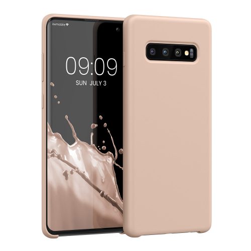 калъф kwmobile за Samsung Galaxy S10 Plus, Силиконов, Розов, 49028.225